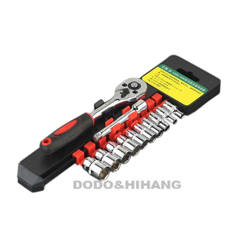 12-pieces-1-4-4-13mm-Socket-Wrench-head-metric-socket-set-kit-bolt-hexagon (1)
