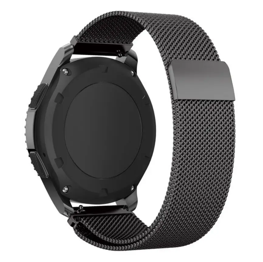 KINGBEIKE Milanese WatchBands For Samsung Galaxy Gear S2 S3 Classic Frontier R760/765/770 Metal Smart Watch Strap 20mm 22mm