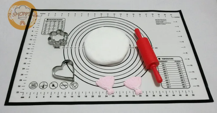 600x400x0 4mm or 23 62 15 74inch fine fiber mesh silicone Pizza Maker fondant Oven Baking
