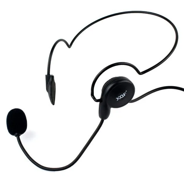 XQF 2pin 2 5 мм гарнитура микрофон палец PTT наушник для Kenwood TK 3107 Walkie talkie BaoFeng UV 5R Wouxun KG