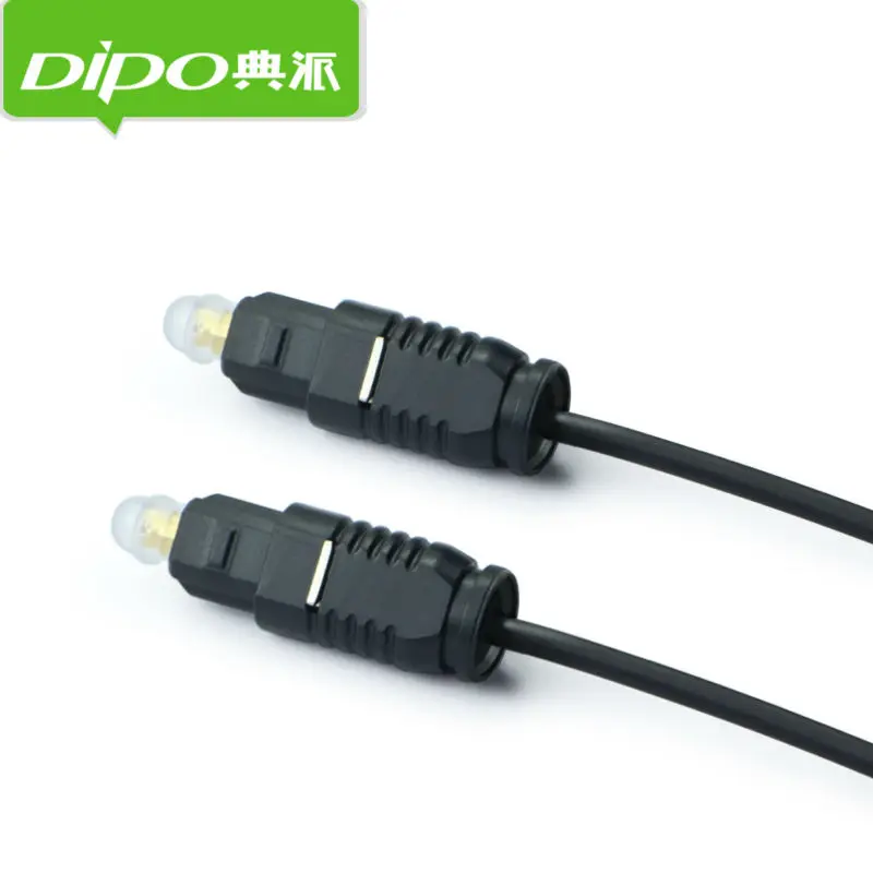 

Digital audio optical Toslink cable SPDIF TV to amplifier Gold connector 1m/40m