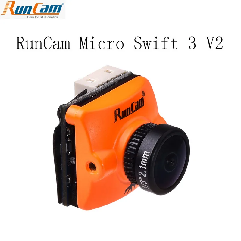 Runcam Micro Swift 3 V2 4:3 600TVL CCD Mini FPV Camera 2.1mm/2.3mm PAL/NTSC OSD Configuration For RC Models Multicopter Part | Игрушки и