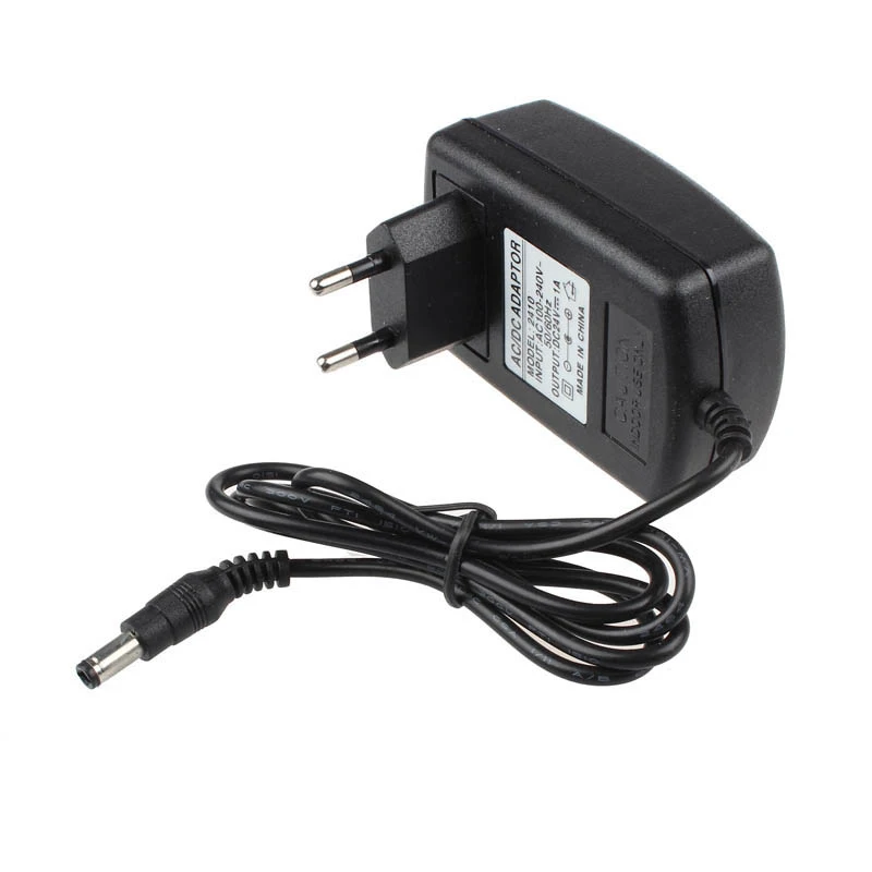 EU Adapter AC 100-240V to DC 24V 1A Power Supply Adaptor for Switching Power Supply
