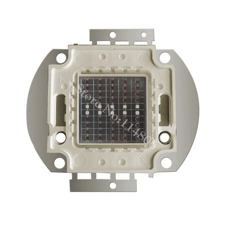 50 Вт 1000lm 4:1 красный 660nm синий 445nm высокое Мощность SMD LED Grow завод свет лампы Запчасти лампы для растений растет чип