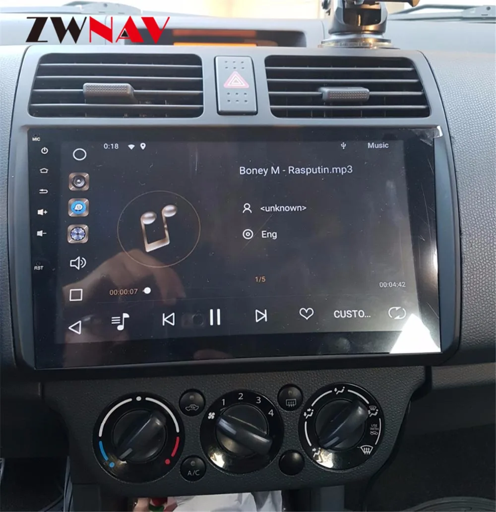 Sale 10.1 Inch Android 8.0 4GB+32GB Car GPS Head Unit for SUZUKI SWIFT 2004-2010 for suzuki swift radio android px5 DVD Player 5