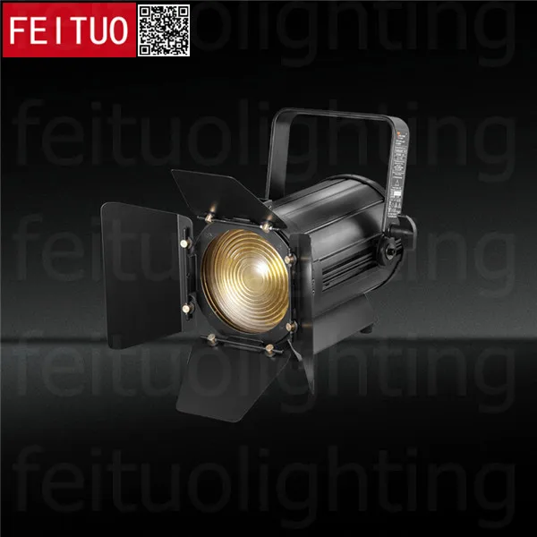 

E-2/lot 100w LED fresnel spot light studio theater light white or rgbw 4 in1 for stage light