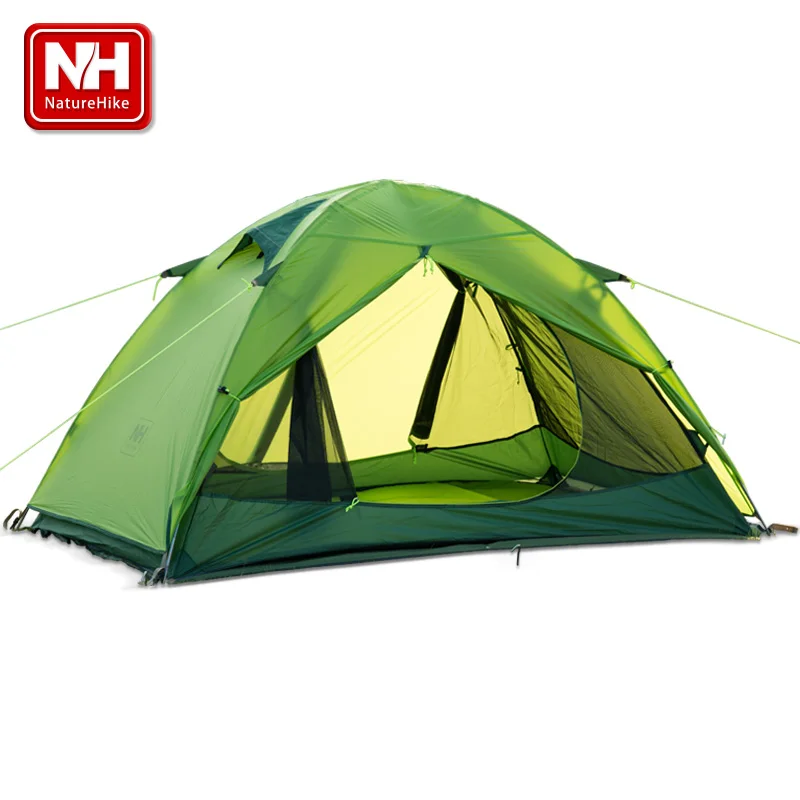 

UPS FEDEX FAST SHIPPING  Arrivals 205*190*110 cm Double Person Waterproof Double Layer Outdoors Camping Durable Gear Picnic Tent