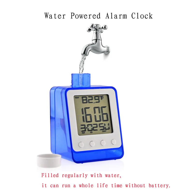 Popular Water Powered Alarm ClockBuy Cheap Water Powered Alarm Clock