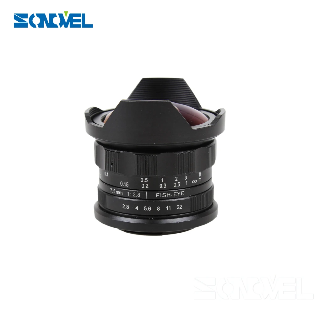 7,5 мм F2.8 типа «рыбий глаз» Ручной Рыбий глаз для sony NEX-F3 NEX-5 NEX-6 NEX-7 A6500 A6300 A6000 A5000 A5100 Камера объектив