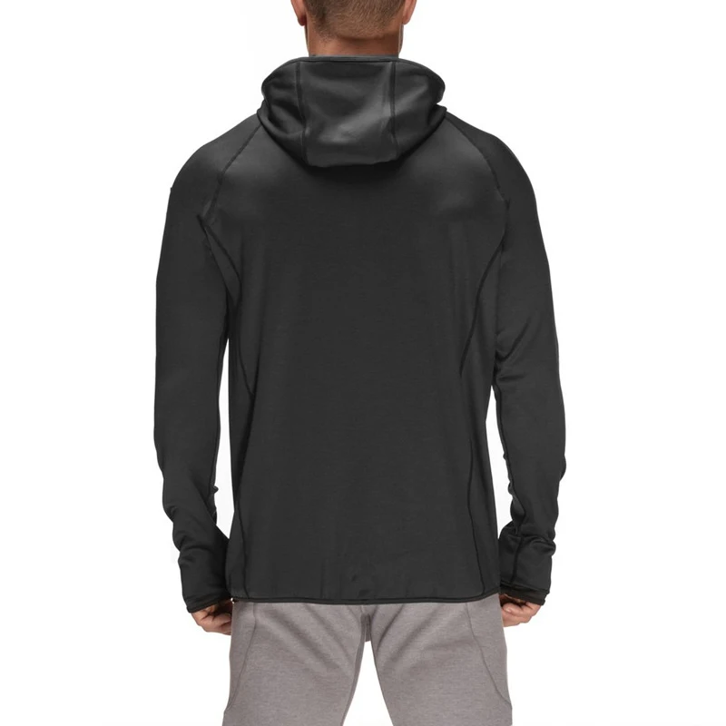 Hoodies Sweatshirts Casual Gyms Hooded jacket (3)