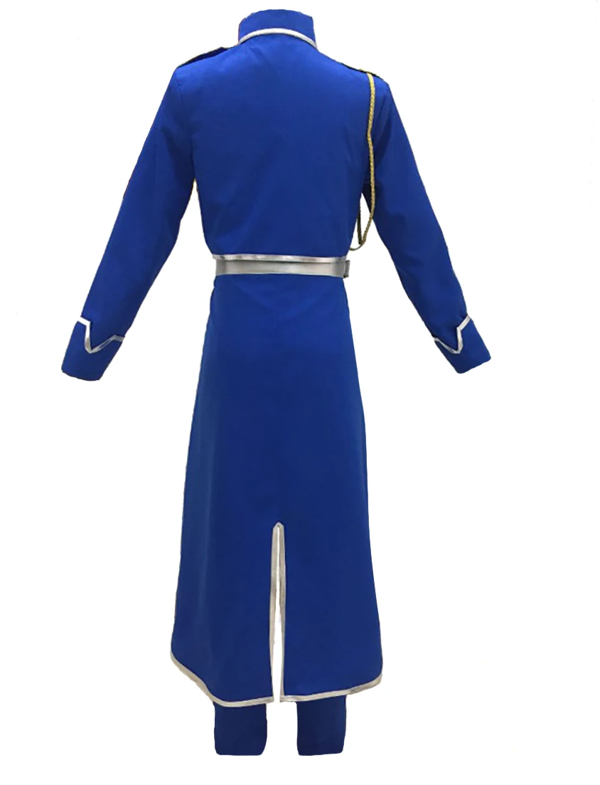 Цельнометаллический костюм Alchemist Roy Mustang для косплея военной формы|Костюмы аниме|