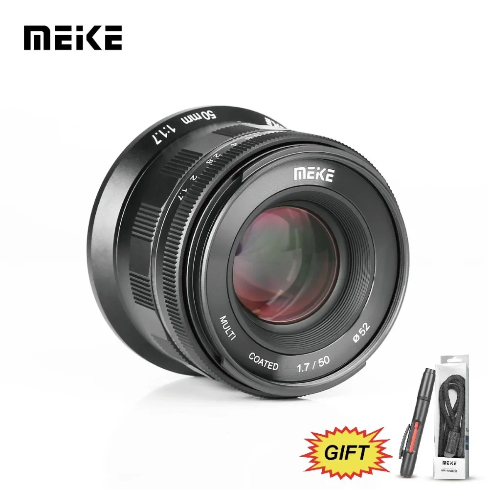 Meike MK 50mm f/1.7 Large Aperture Manual Focus Lens for Canon RF mount