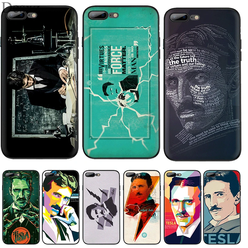 ТПУ чехол для телефона Nikola Tesla Iphone 5 5S SE 6 6s 7 8 Plus X XR XS Max House | Мобильные телефоны и