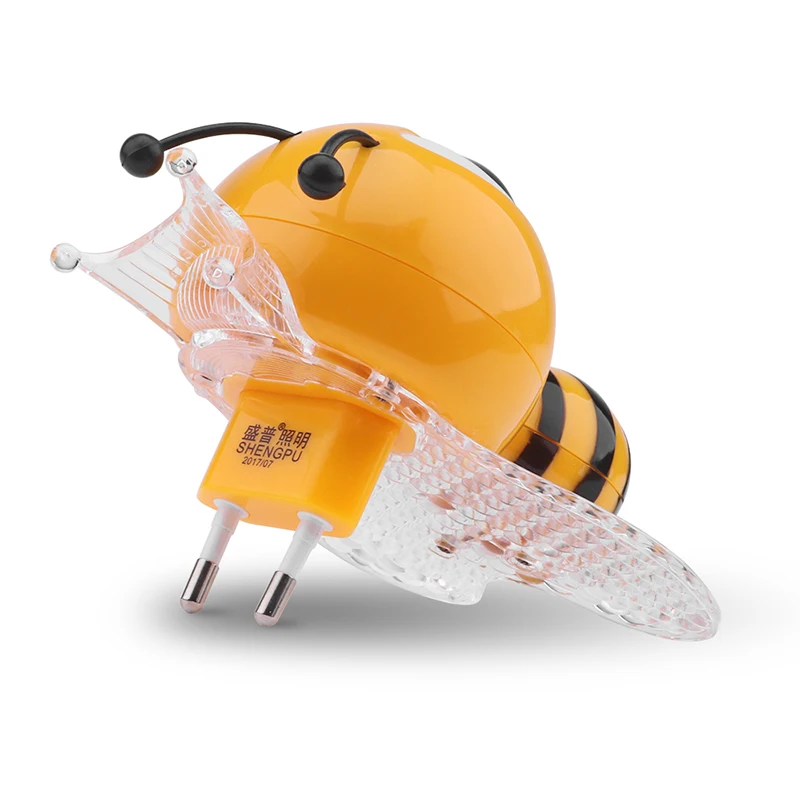  Colorful Night Light Cartoon LED Night Lamp Sensor Lovely Cute Wall Lamp Baby Children Home Bedroom - 32886094786