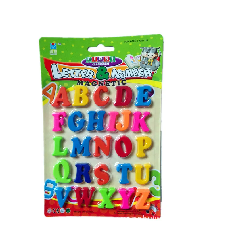 

Numbers and Letters Children's Early Education Learning sticker Toys Cute Kid Boy/Girls Toy Magnetic Fridge stickers