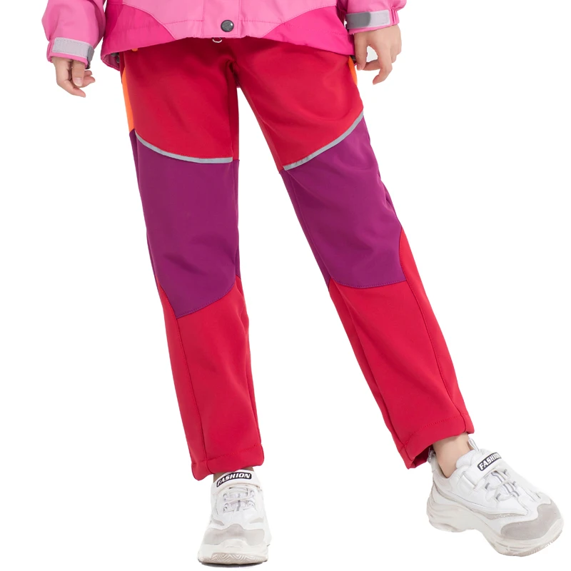 LoClimb niños niñas senderismo pantalones niños Invierno Caliente Leggings niños Fleece Softshell Trekking esquí pantalones impermeables AC010 LoClimb niños niñas senderismo pantalones niños Invierno Caliente Leggings niños Fleece Softshell Trekking esquí pantalones impermeables AC010