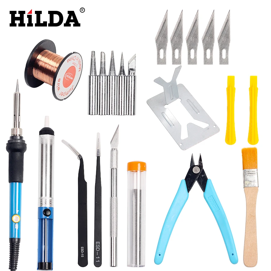 Набор инструментов для ремонта ручки HILDA 110 В/220 В 60 Вт набор электрического