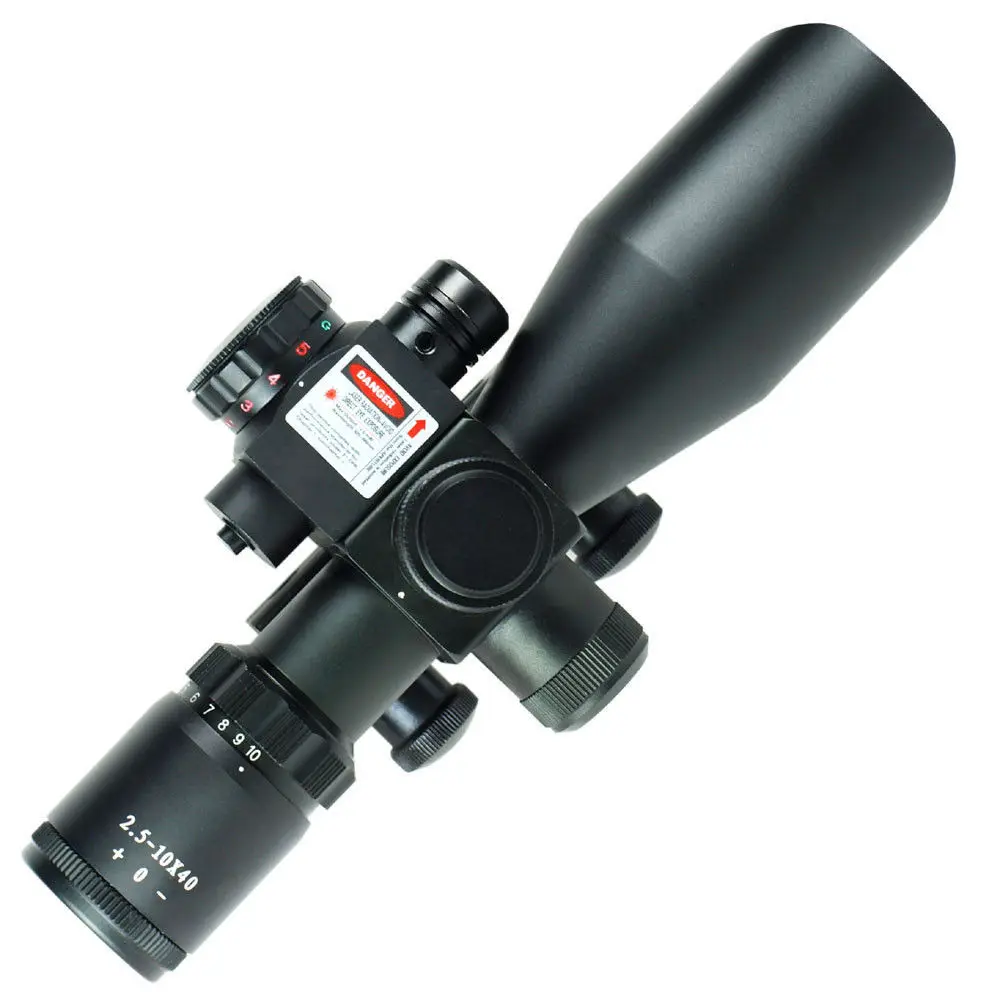 Non scope. Rifle scope with laser sight. прицел для охоты.