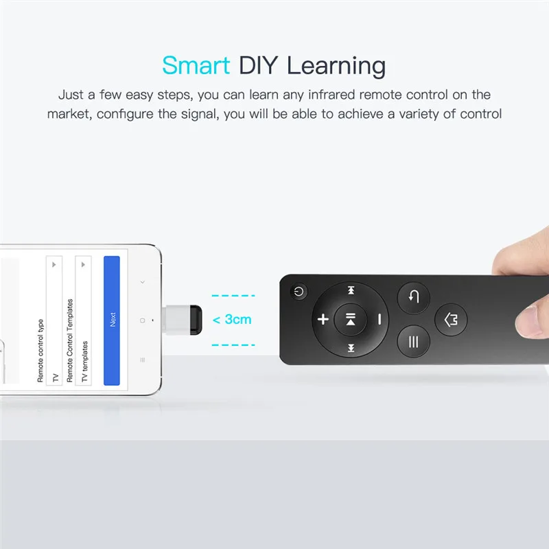TV/Air Conditioner Phone Smart APP Wireless Infrared Device Remote Control Voice Universal Remote Controller For Type C USB TV/Air Conditioner Phone Smart APP Wireless Infrared Device Remote Control Voice Universal Remote Controller For Type C USB