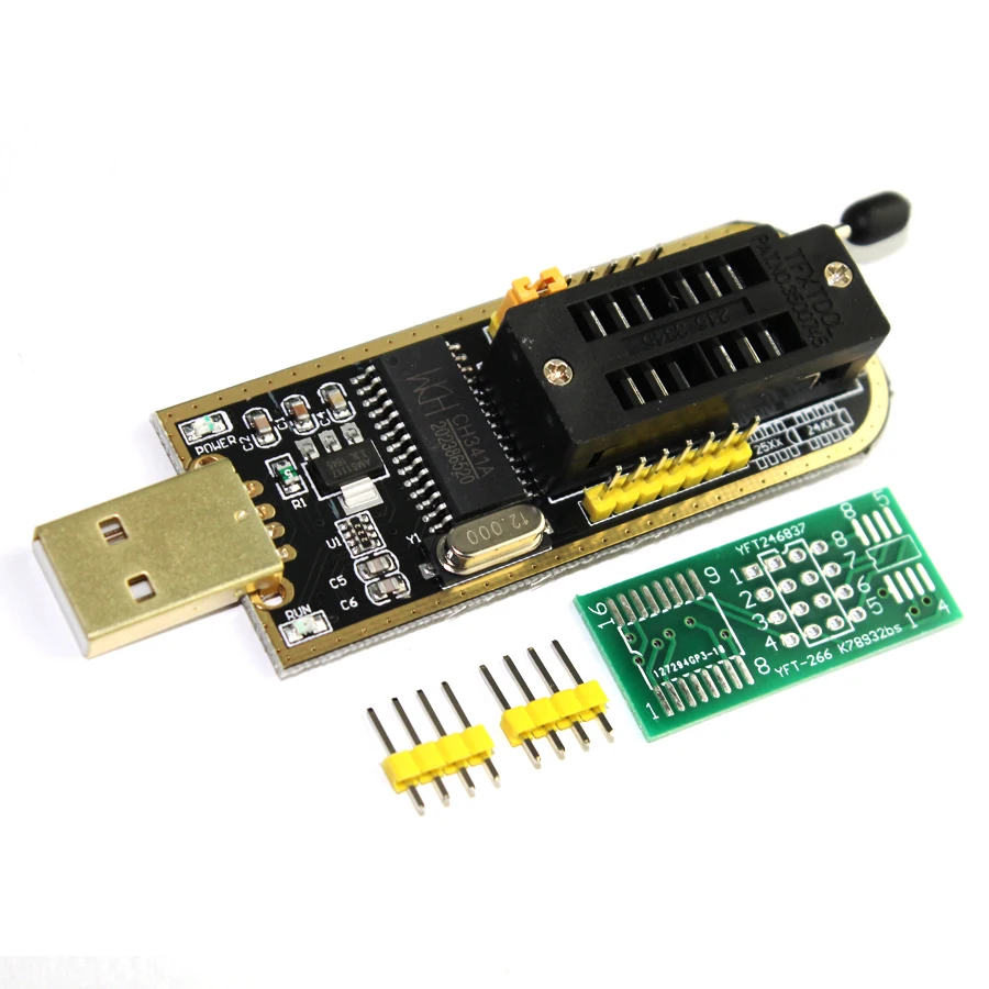 CH341A 24 25 серия EEPROM Flash BIOS USB программатор с драйвером по CH341 модуль к TTL 5V 3 V|programmer