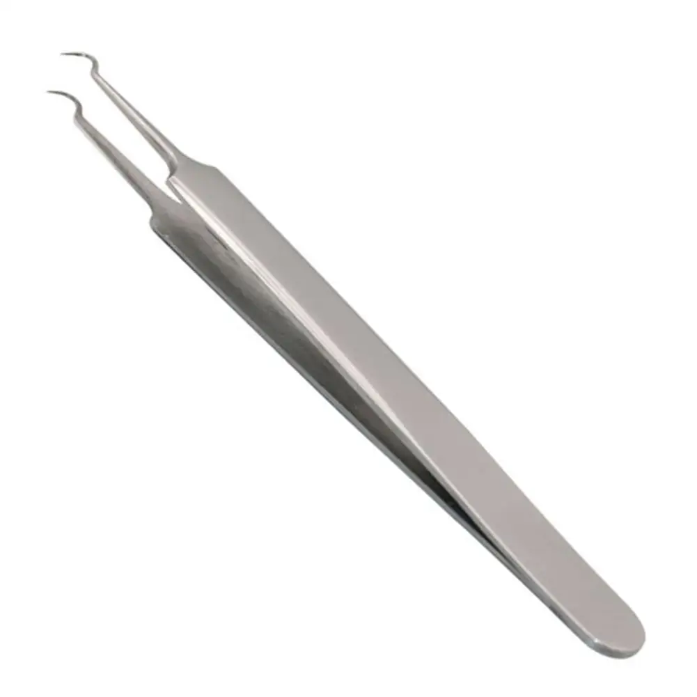 

BellyLady 3pcs Stainless Steel Tweezer Set Elbow Acne Needle Zits Black Head Cosmetic Tools