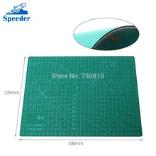 Бумагорез A4 резки мат двухсторонняя PVC режущий диск доска ручной работы Инструменты для рисования 300x220x3 мм+ Ротационный режущий аппарат