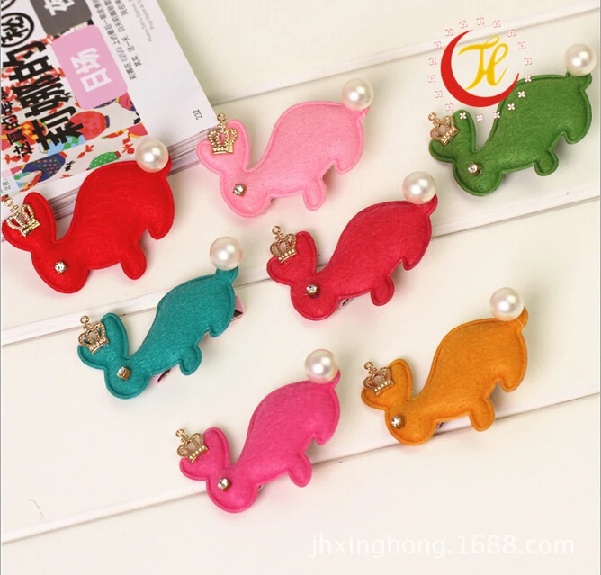 

cute children baby girl decorations for hair clips rabbit bunny ears hairpins accesories accessories headdress wholesale Q-42