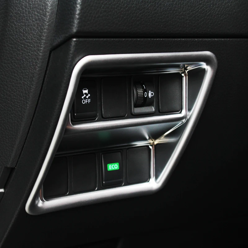 ABS матовое/углеродное волокно для Nissan Pathfinder 2014 2020 аксессуары автомобильных фар