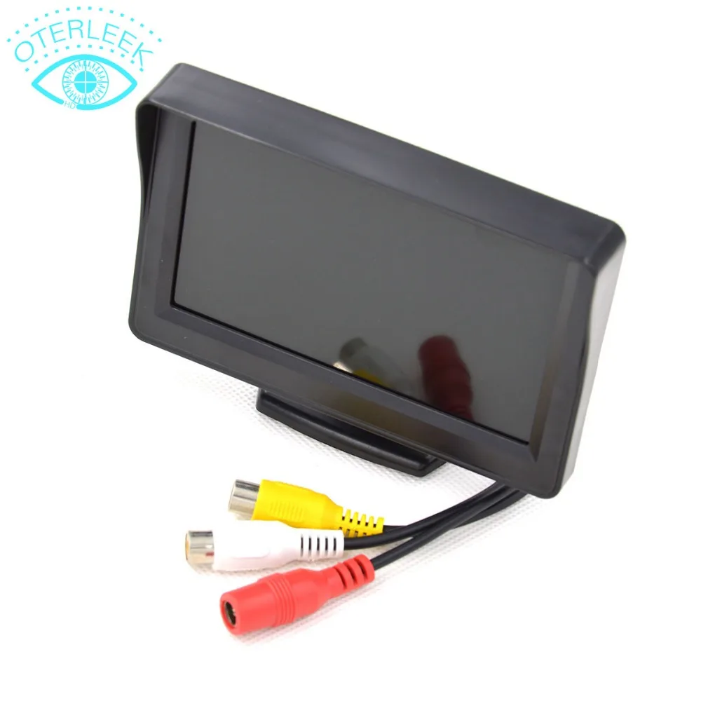 4 3 дюймовый цветной TFT LCD HD цифровая панель авто монитор заднего вида для парковки