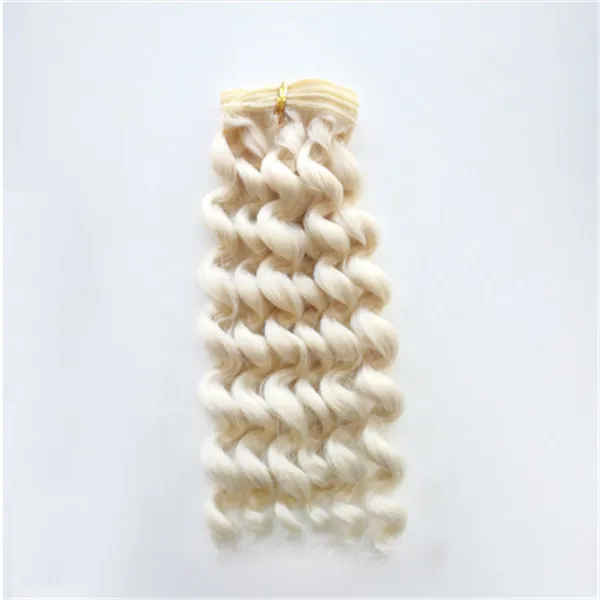 1pcs 20*100cm Screw Curly Hair Extensions for All Dolls DIY Hair Wigs Heat Resistant Fiber Hair Wefts 20