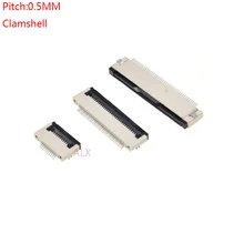 10 шт. Кабель FFC FPC разъем шаг 0,5 мм высокий 2 мм раскладушка нижний контакт тип розетки 4P 6P 8P 10P 12P 16P 20P 30P 40P