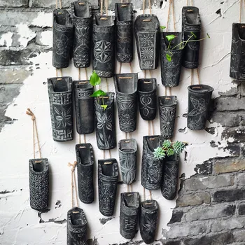 

Fashion Wall Decoration Hanging Retro DIY Cafe Bar Combination Chopsticks Barrel Crafts Wall Ornaments Resin Home Decoration