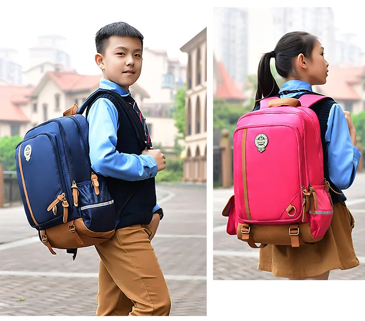 Высококачественные детские рюкзаки, нейлоновые водонепроницаемые школьные ранцы для мальчиков и девочек, сумка-портфель, детская