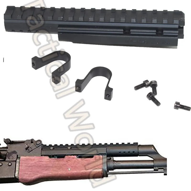 Tactical Airsoft AK47 AK74 AKM M2 B Optic Mount Picatinny Weaver