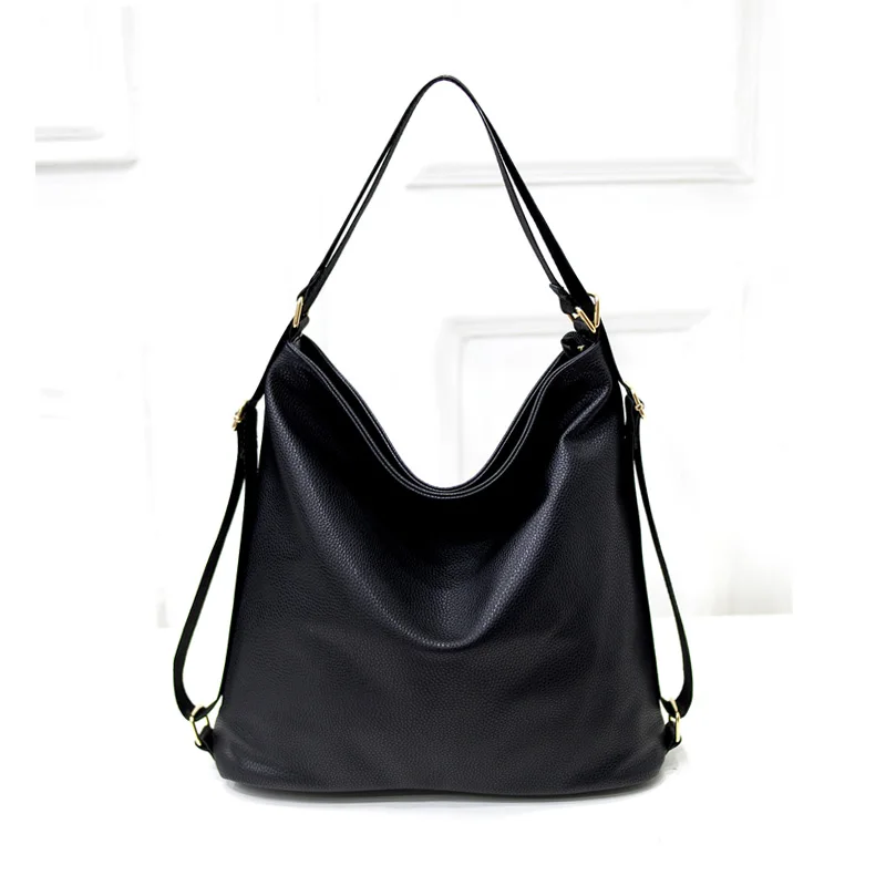 

Luxury woman Casual Women Handbags high quality Ladies Shoulder Bags Tote Bag back pack bag PU leather bag Three kinds usage