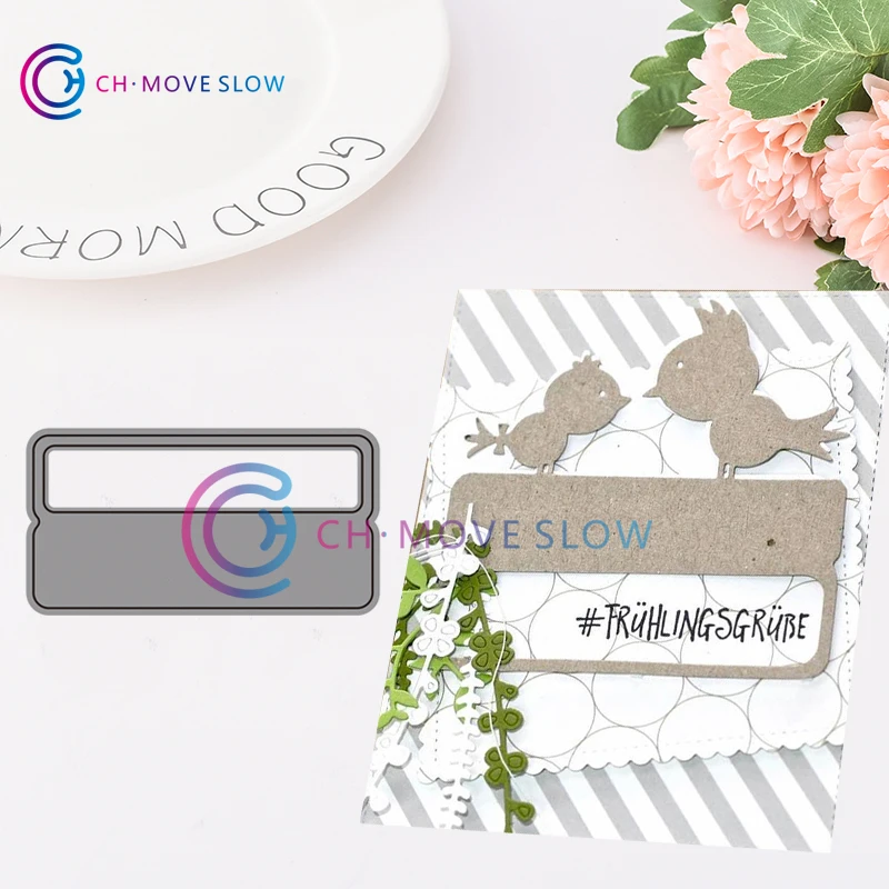 

CH 2019 New Arrival Rectangle Metal Cutting Dies Stencils For Scrapbooking Photo Album Decoration Embossing Paper Card Craft
