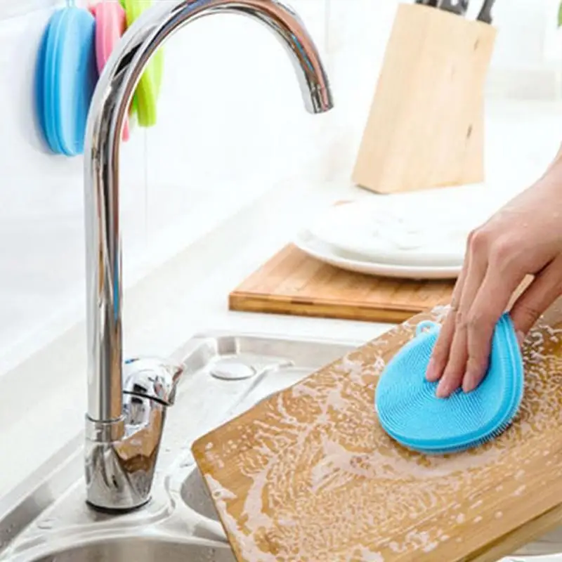Чистящая щетка губка для мытья посуды многофункциональные фруктовые овощи столовые приборы кухонные принадлежности щетки кухонные инструменты