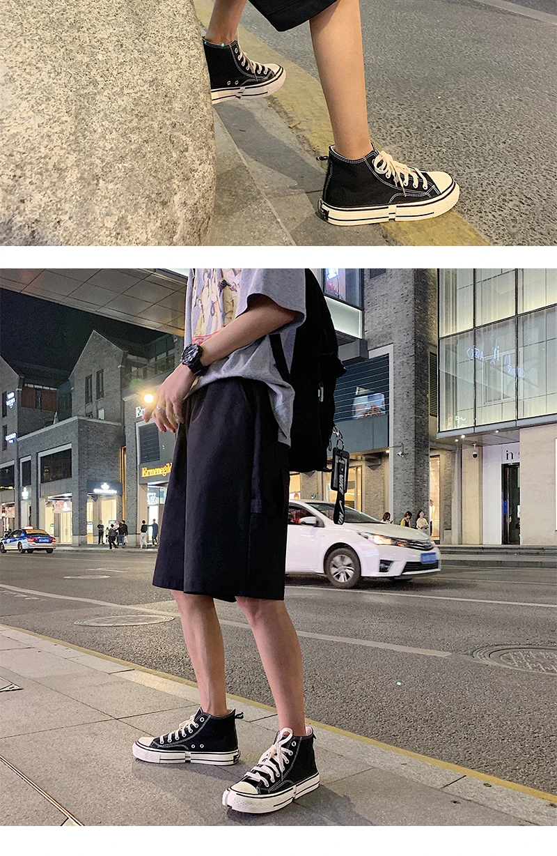 20192019 летние новые корейские повседневные мужские шорты камуфляжной расцветки,, лучшие панковские стильные уличные хлопковые шорты
