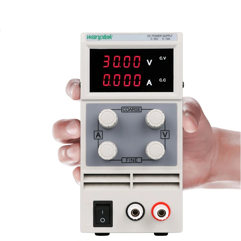 4-Digits Lab Power Supply 30v 60v 15v 2A 3A 5A 10A Mini Adjustable Switching Power Supply Input 110