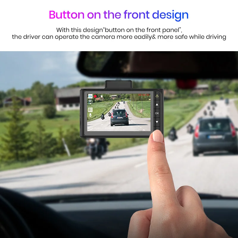 Junsun Q8 4K Ultra 2160P gps Автомобильный видеорегистратор камера трекер видео регистратор