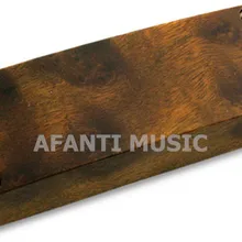 Afanti музыка красный локон дерево-Стандартный бас Гитары Пикапы