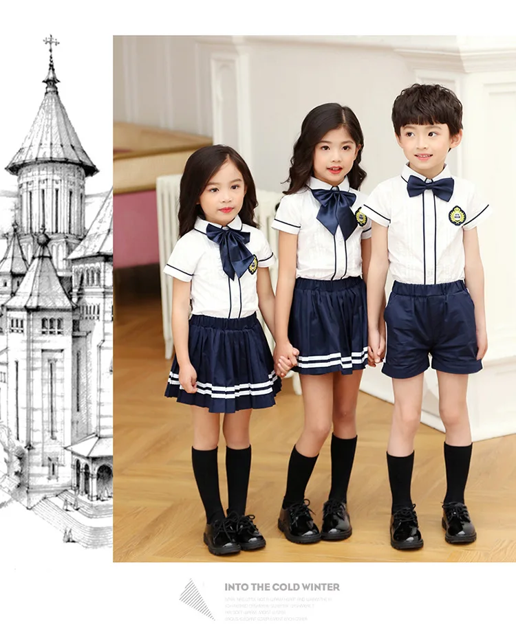 

Children's wear Primary and middle school studentsschool uniform Children's Day performance clothes