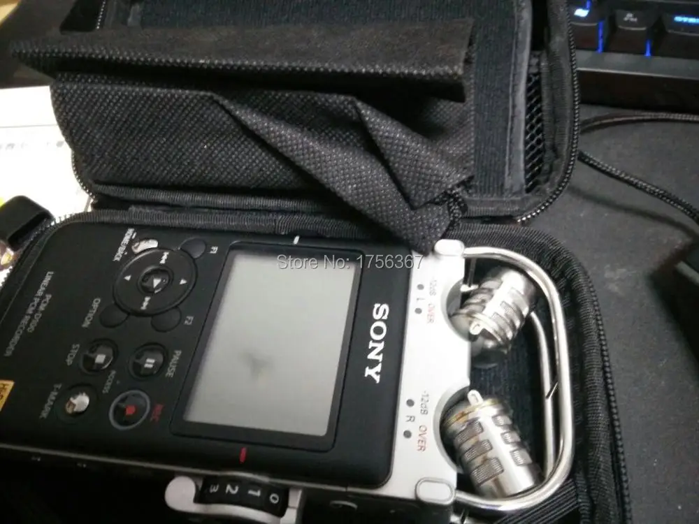 V MOTA PHA Headphone Carry case boxs For Sony PCM D100 PCM D50 High Resolution Portable Stereo Recorder Headphone amplifier pack