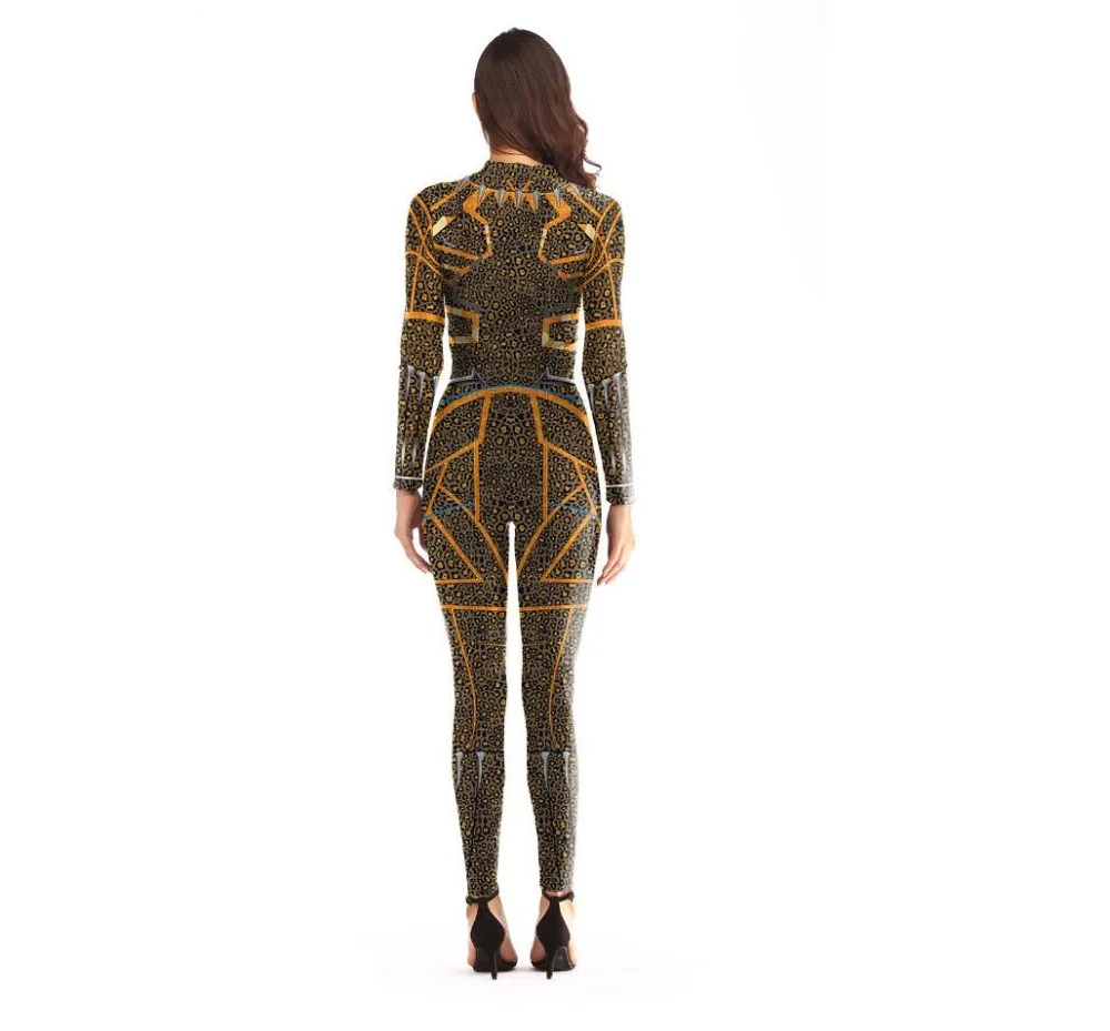 Avengers Endgame Black Panther Bodysuit Cosplay Costume Jumpsuits Halloween For Woman Bodysuit Adult Zentai Cosplay Costume