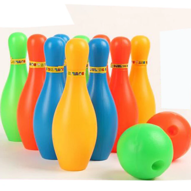 US $6.98 1Set Baby Kids Bowling Game Plastic Indoor Home Play Fun Sport Children Toy