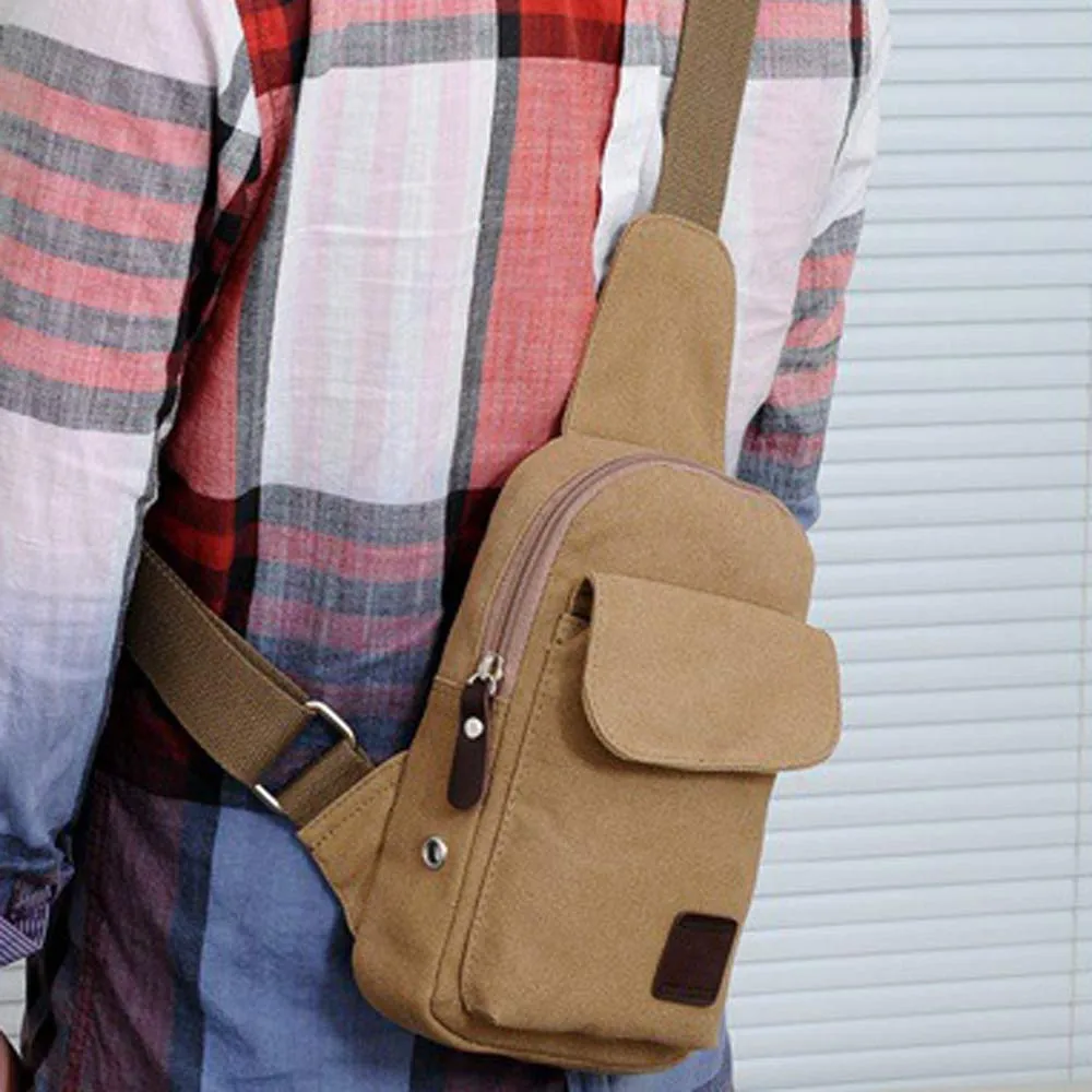 

Lively Fashion Men Casual Multifunction Travel Outdoor Sport Leg Bag Canvas Waist Bag Money Belt Shoulder Bag #Zer