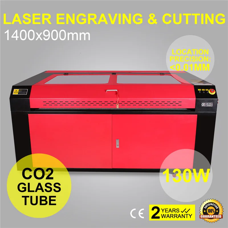 

130W HIGH PRECISE CO2 LASER ENGRAVING CUTTING MACHINE ENGRAVER CUTTER 1400X900MM