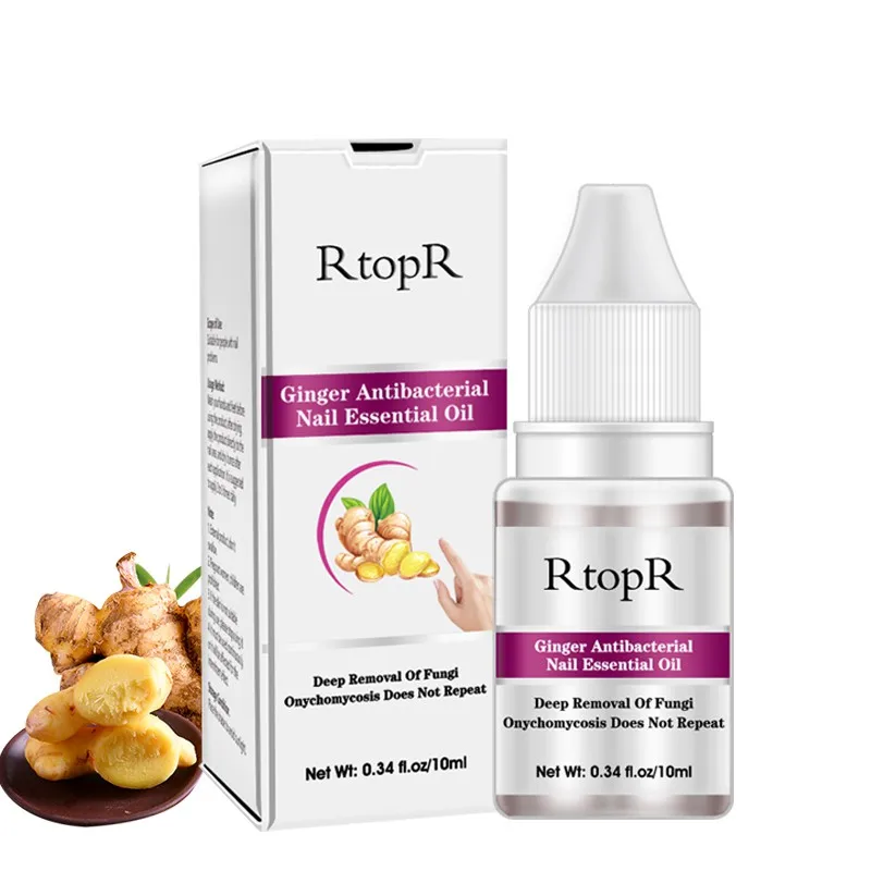 

Fungal Nail Treatment Essence Nail and Foot Whitening Toe Nail Ginger Antibacterial Nail Essential Oil