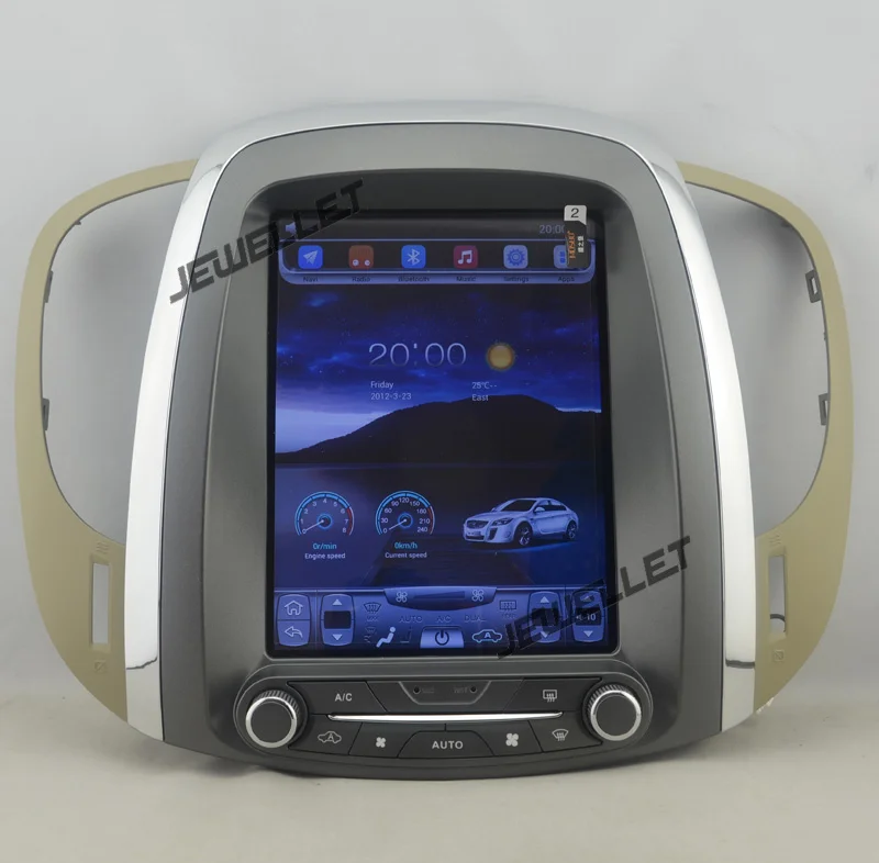 

10.4" tesla style vertical screen android 6.0 Quad core Car stereo multimedia video player for Buick Lacrosse 2010-2013