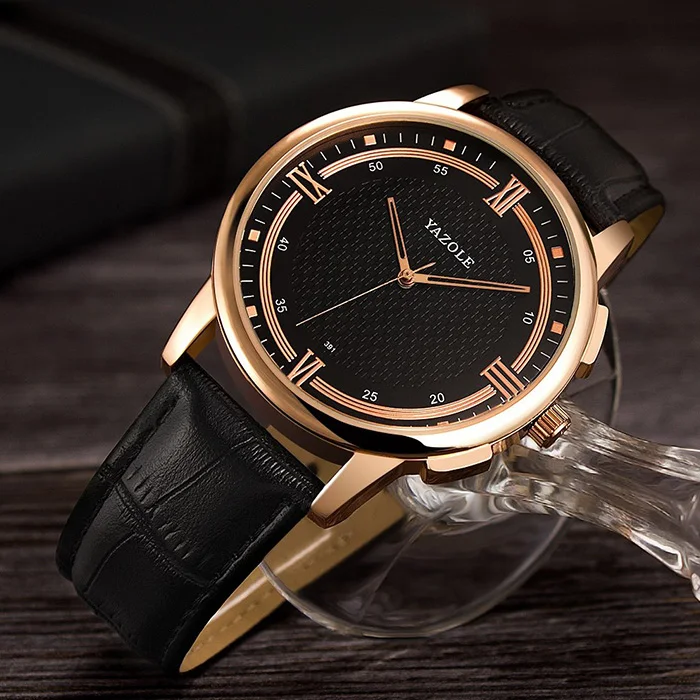 

Yazole Mens Watches Top Brand Luxury Quartz Watch Men Wristwatches Male Clock Wrist Watch Quartz-watch Relogio Masculino YZL391